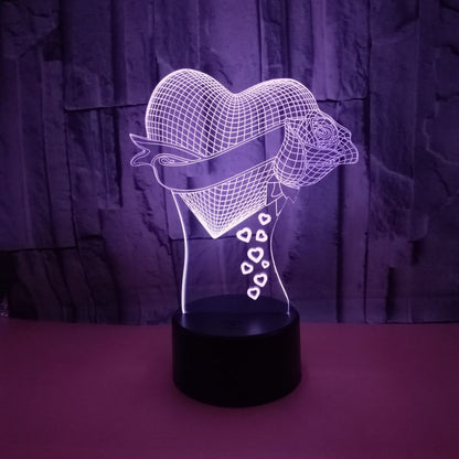 💘Holographic 3D Night Light💖