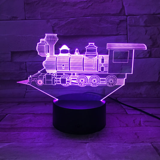 🚂Holographic Train Night Light🌟