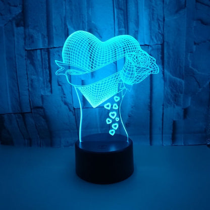 💘Holographic 3D Night Light💖